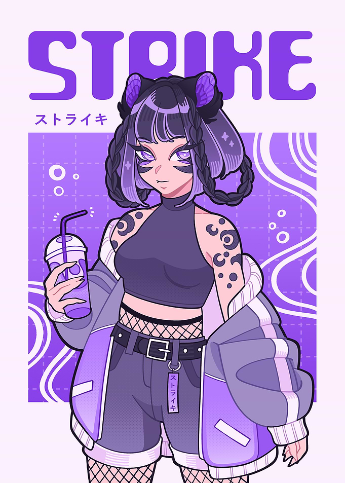 Soda Pop Leopard Girl