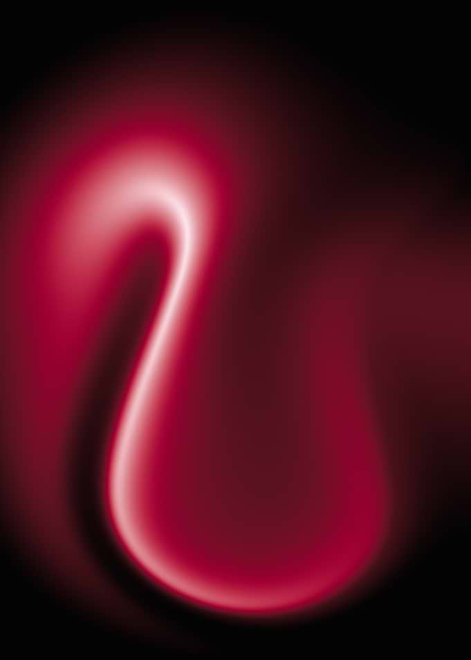 Abstract Red Swirl