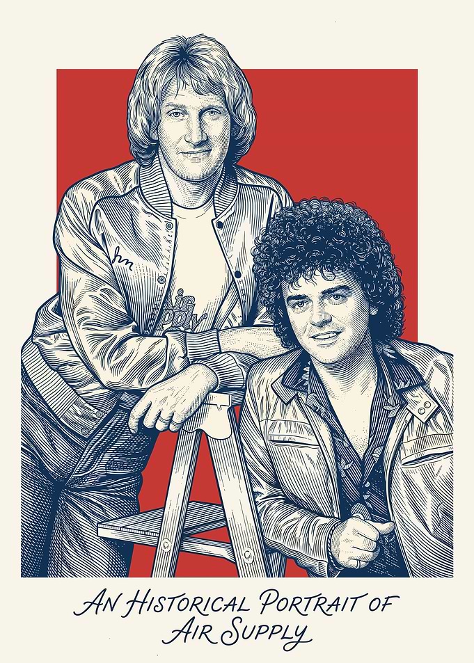 Air Supply Historical Portrait