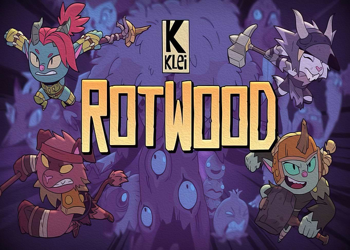 Rotwood Klei Game Title Art