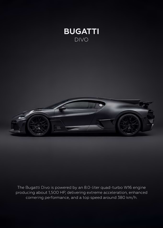 Bugatti Divo Hypercar