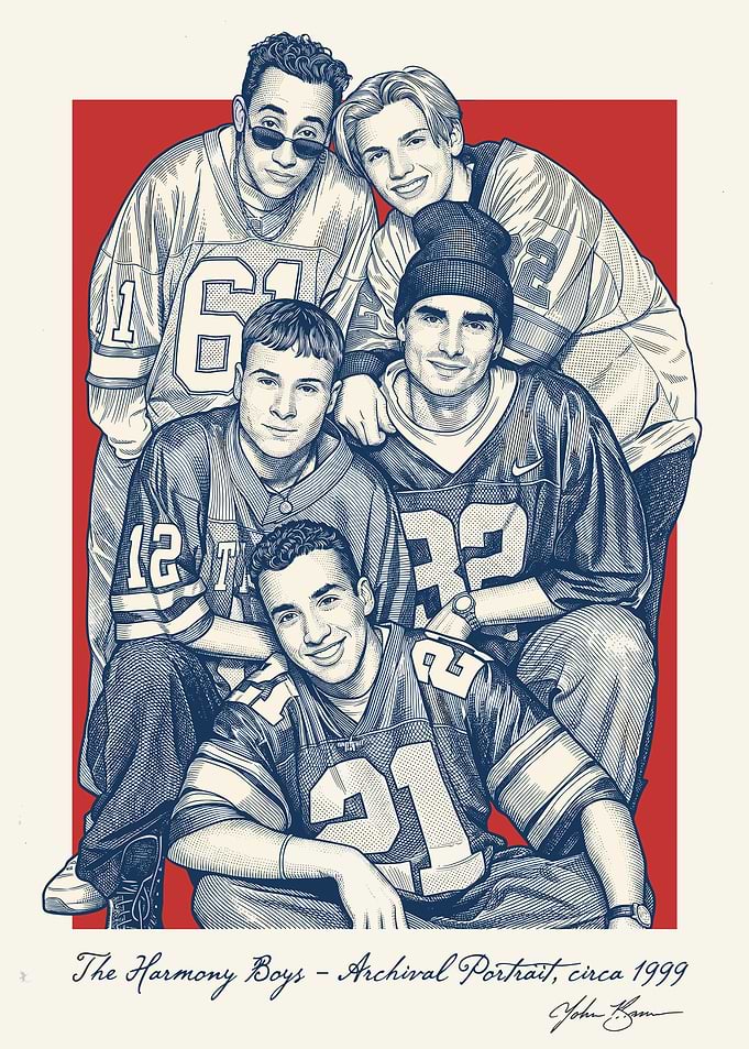The Harmony Boys - Archival Portrait