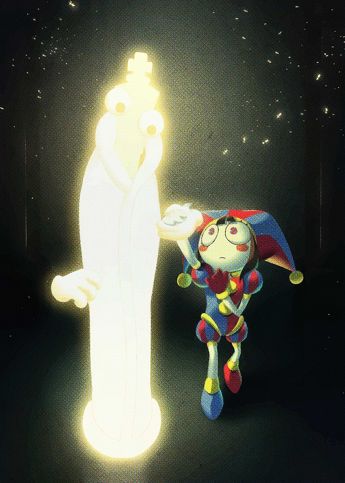 Jester and Glowing Circus digital