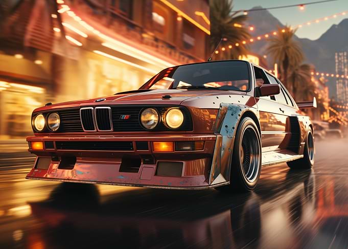 BMW M3 E30 Race Car