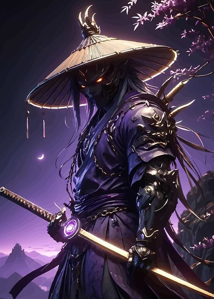 Mysterious Samurai Warrior