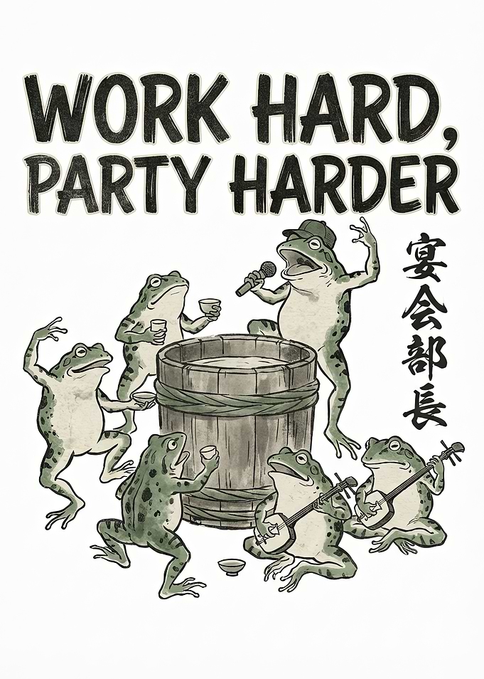Frogs Party Hard