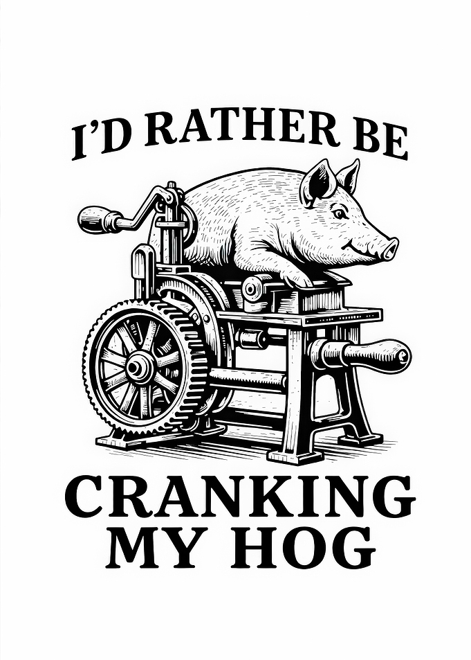 Pig on a Grinding Machine