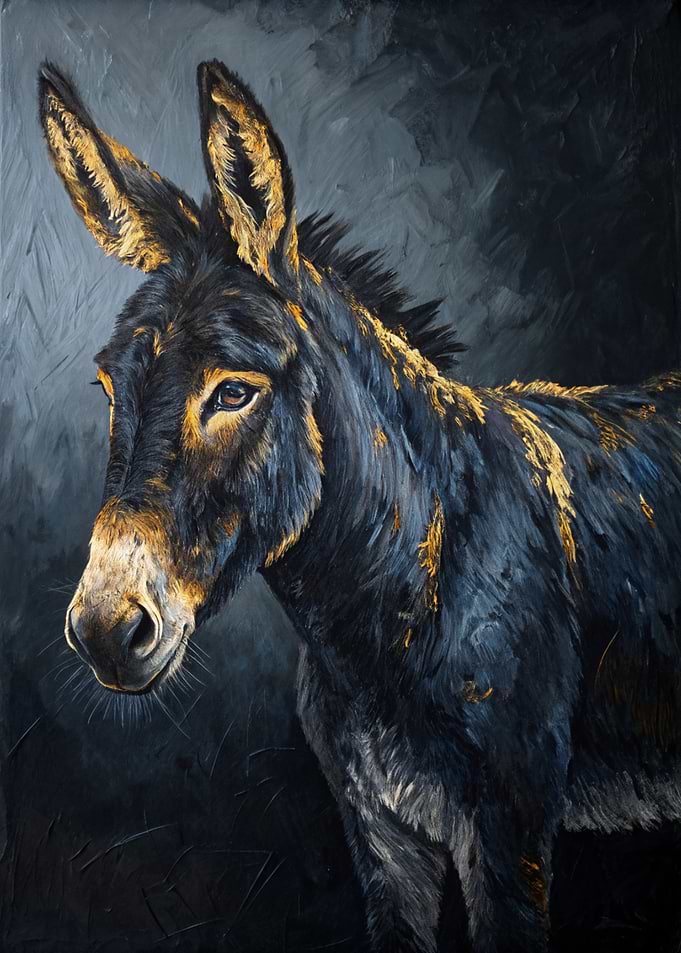 Portrait of a Donkey