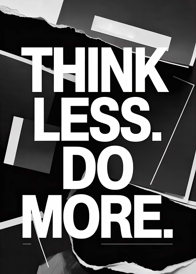 Bold Motivational Typography Poster