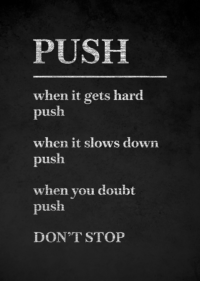 Motivational Push Poster v4