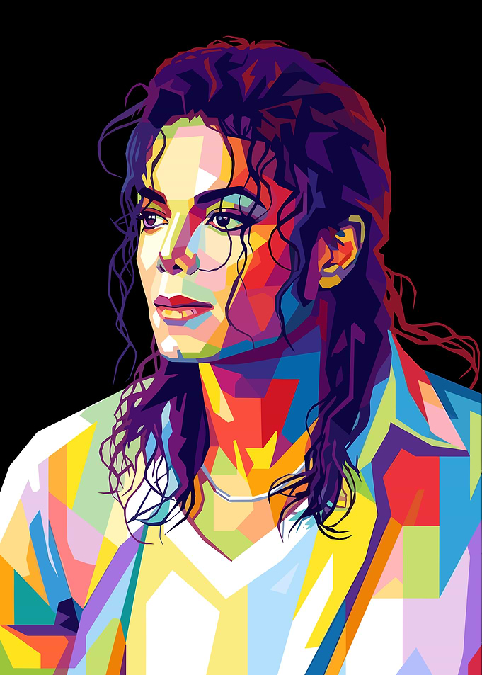 Michael Jackson Pop Art Portrait