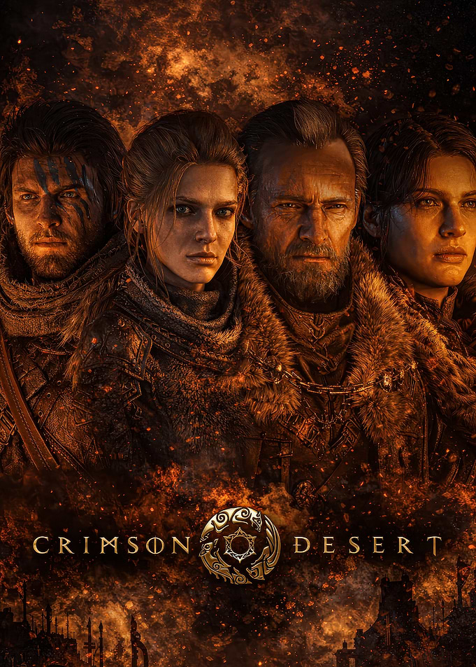 Crimson Desert Game Poster