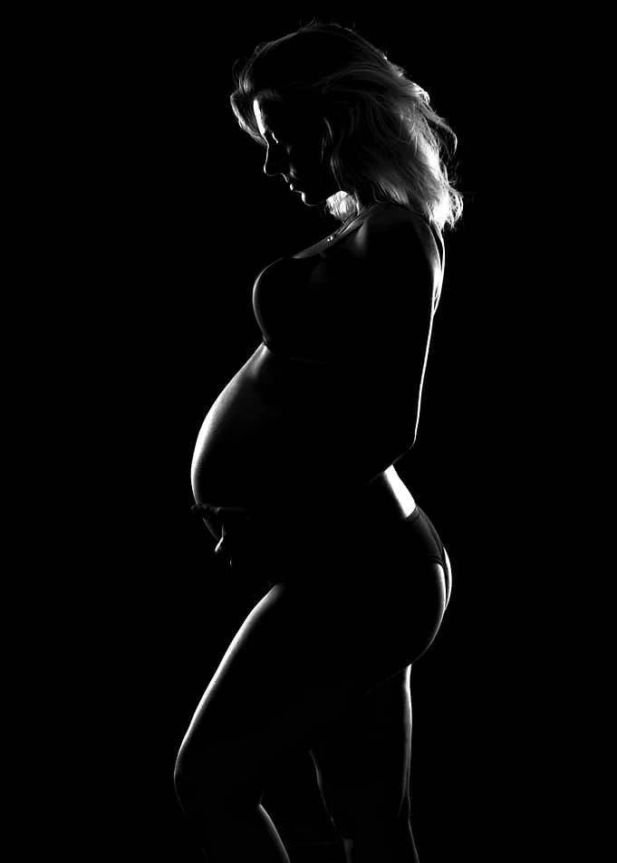 Pregnant Woman Silhouette
