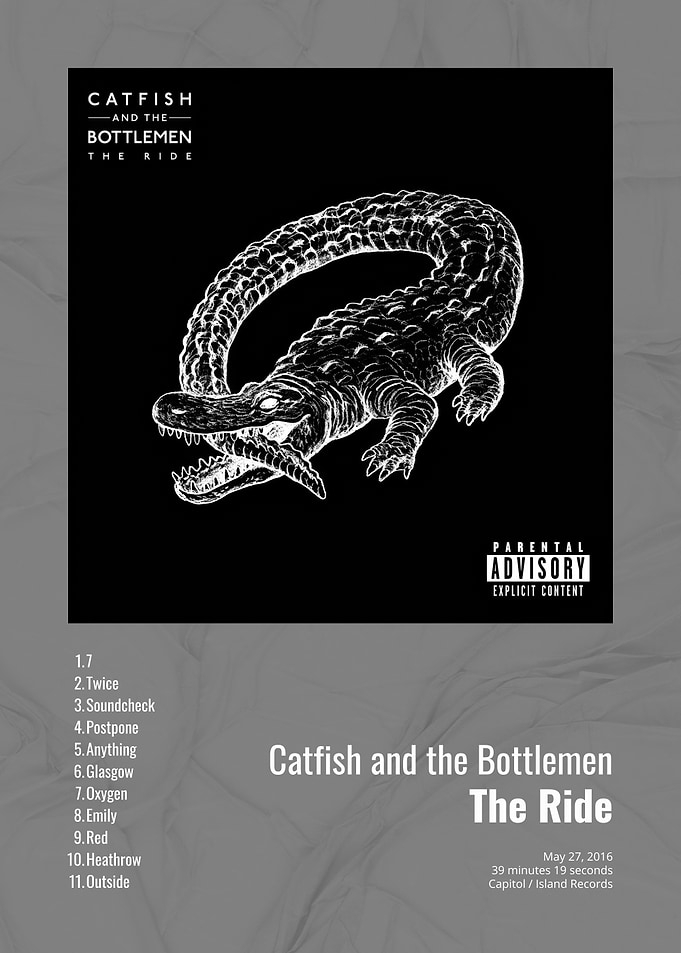 Catfish and the Bottlemen The Ride Album Cover