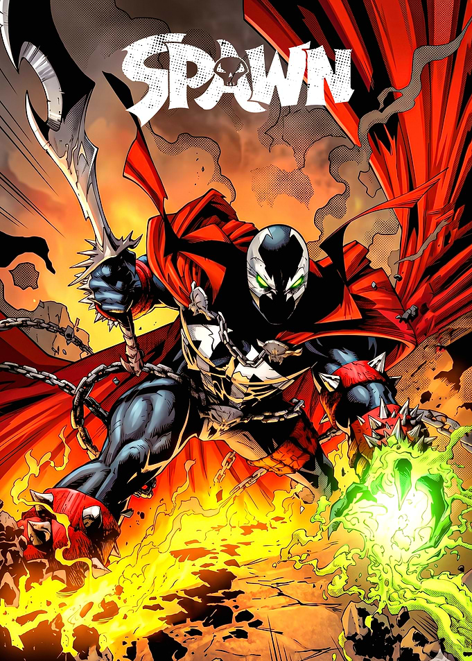 Spawn Comic Book Cover