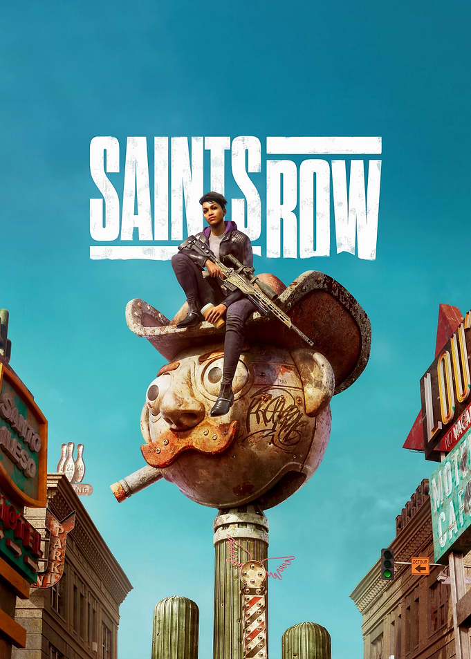 Saints Row Game Cover Art