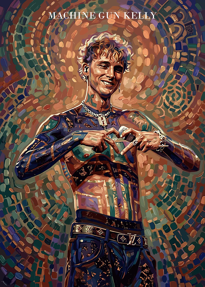 Machine Gun Kelly Portrait