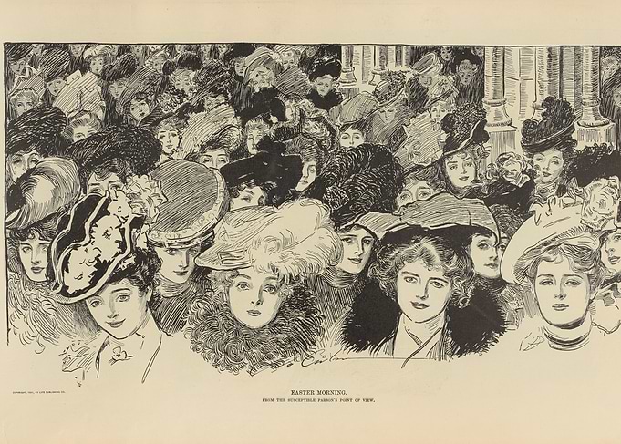 Easter Morning Crowd