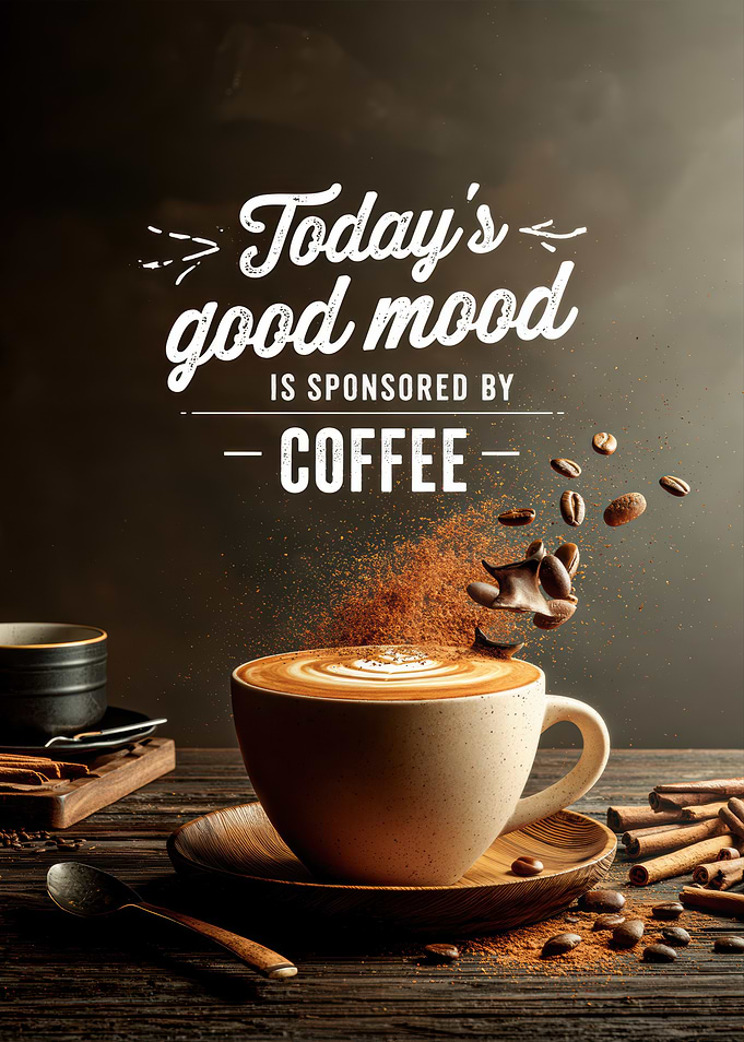 Today's Good Mood in Sponsored by Coffee