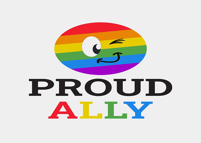 Proud Ally Rainbow Emoji