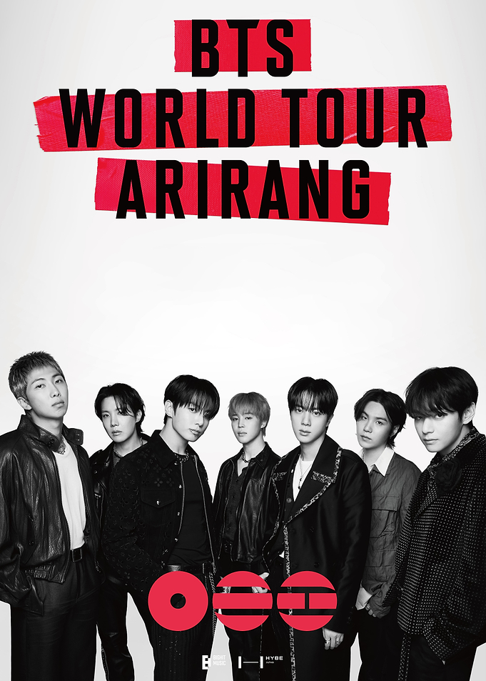 BTS World Tour Arirang Poster