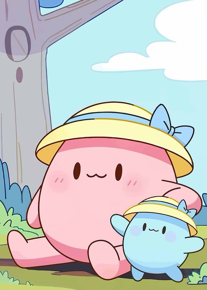 Cute Characters in Summer Hats