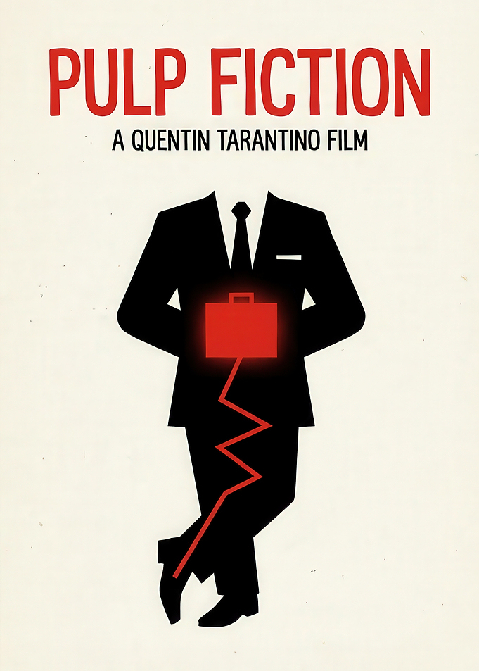 Pulp Fiction Minimalist Poster
