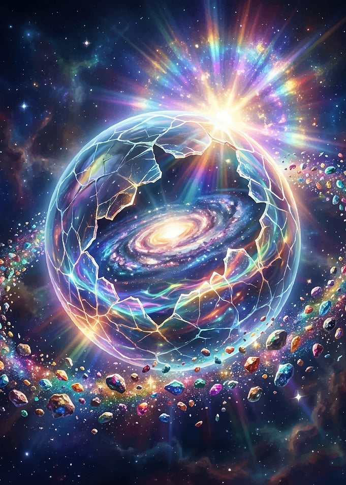 Cosmic Galaxy Explosion