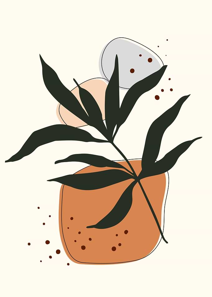 Abstract Botanical Art