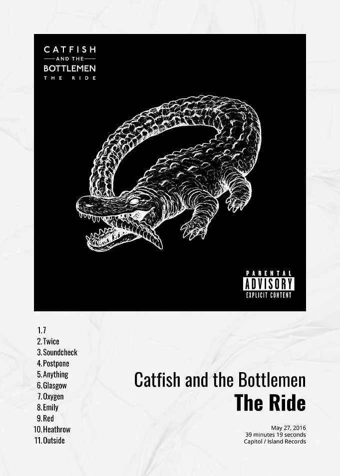 Catfish and the Bottlemen The Ride Album Cover