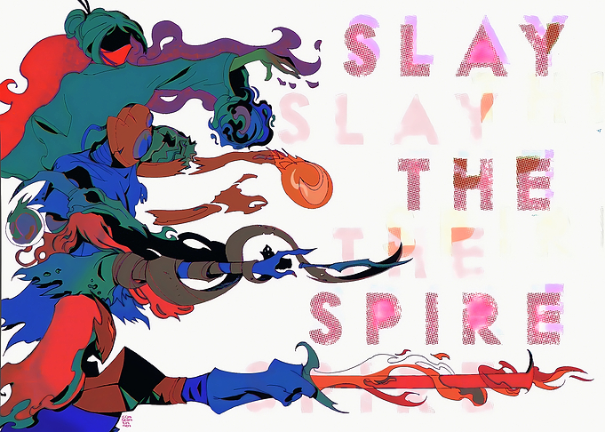 Slay the Spire abstract art