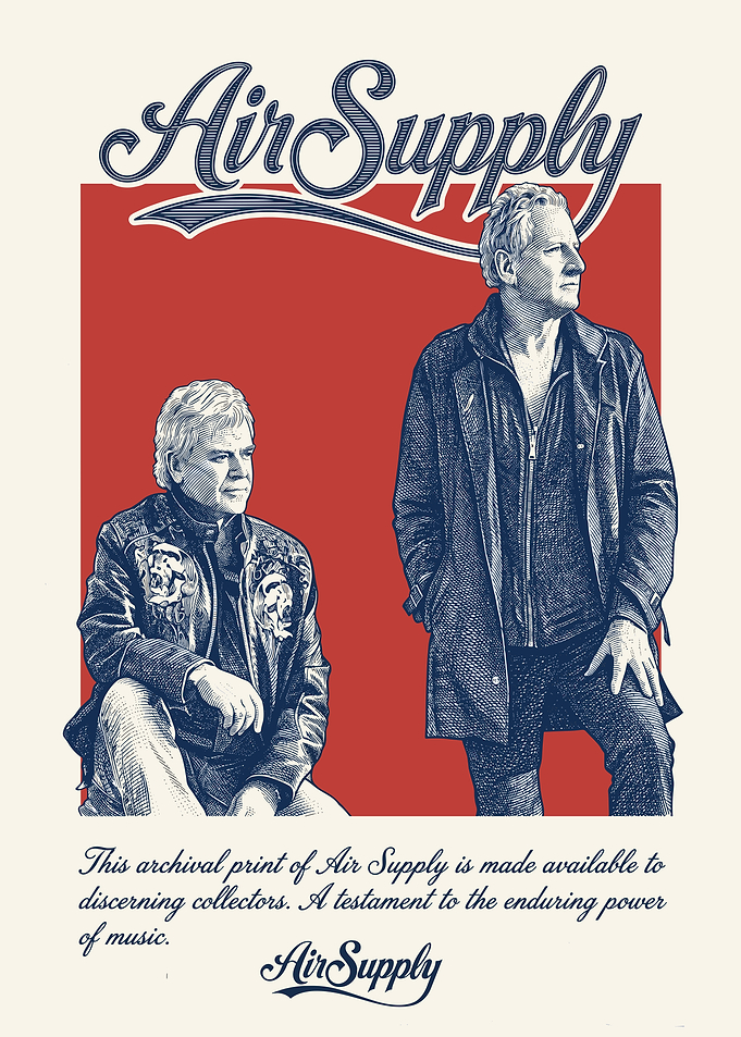 Air Supply Archival Print
