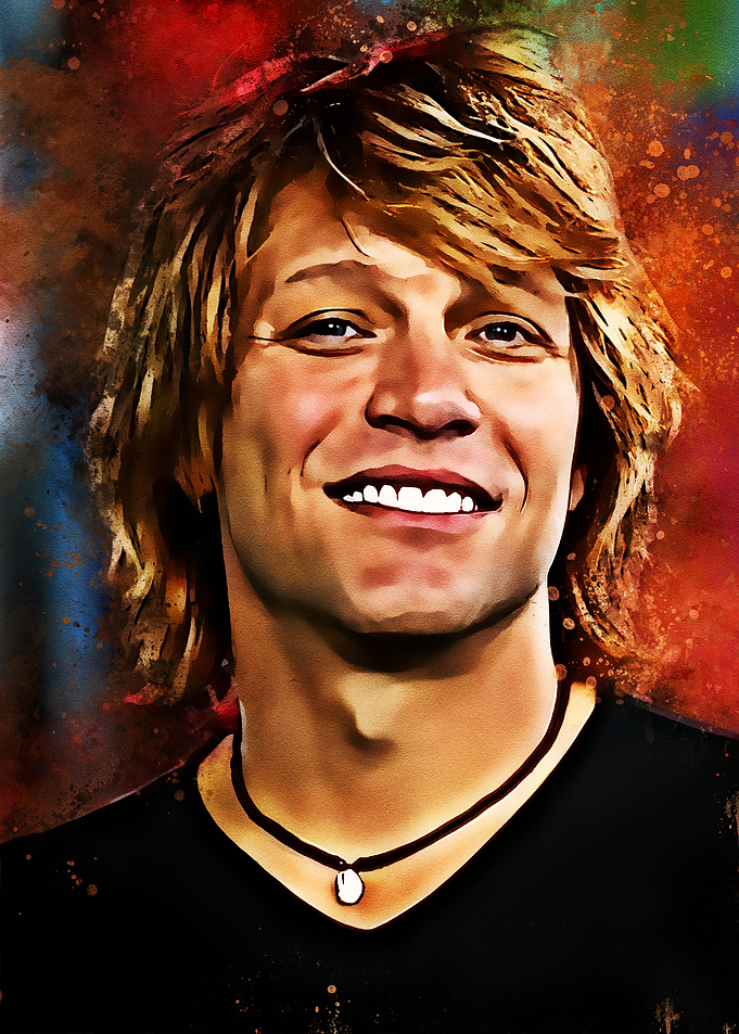 Jon Bon Jovi Portrait