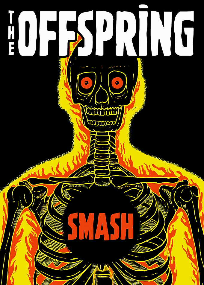 The Offspring Smash Skeleton