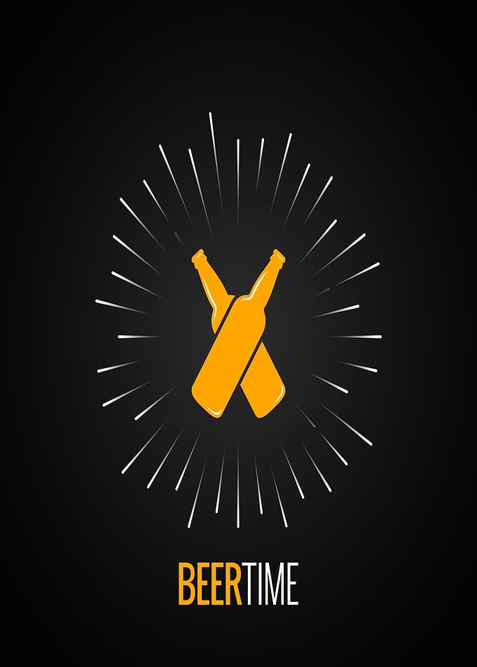 Beer Time Graphic