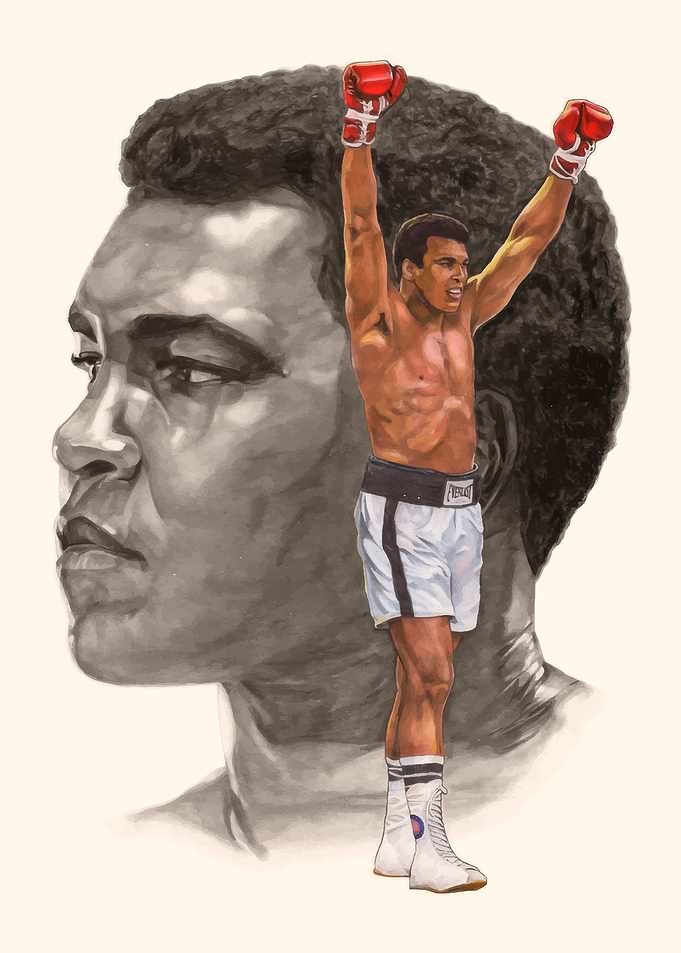 Muhammad Ali Victory Pose