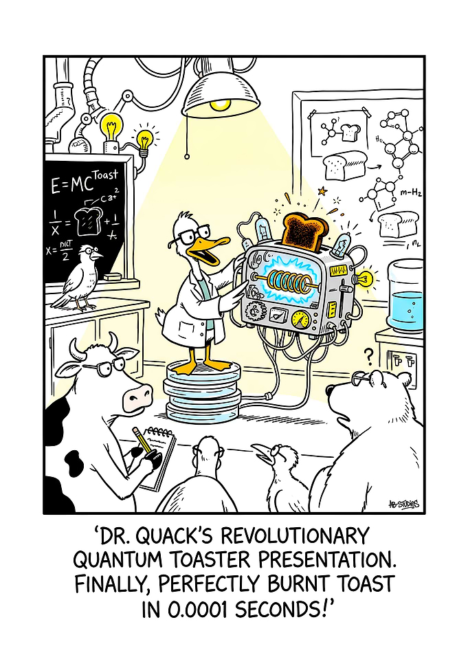 Dr. Quack's Quantum Toaster Presentation