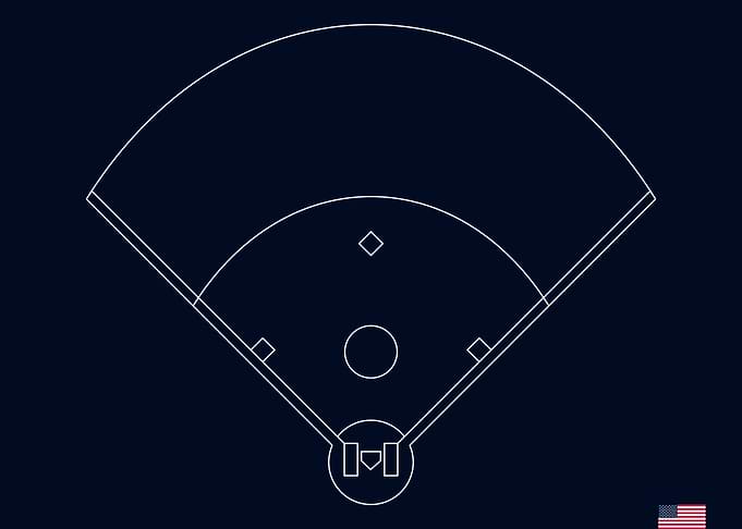 Baseball Field Blueprint