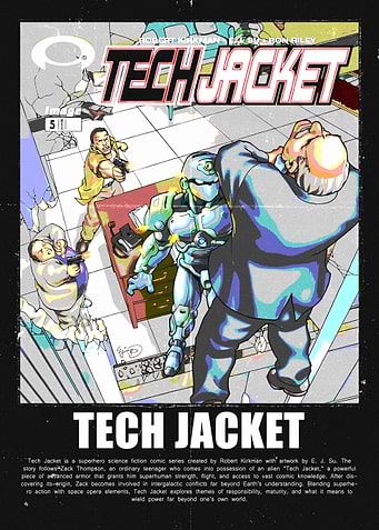 Tech Jacket Comic Cover