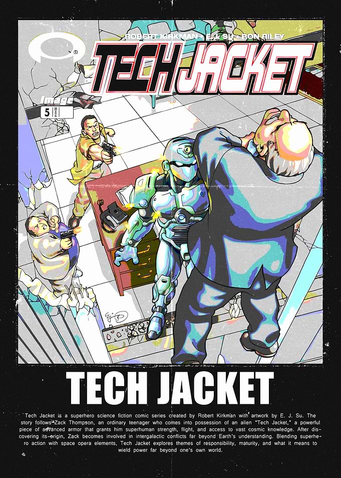 Tech Jacket Comic Cover