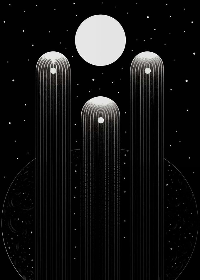 Full Moon Contemporary art