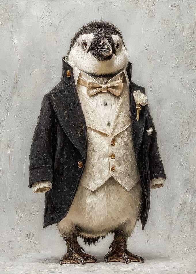 Penguin in a Tuxedo