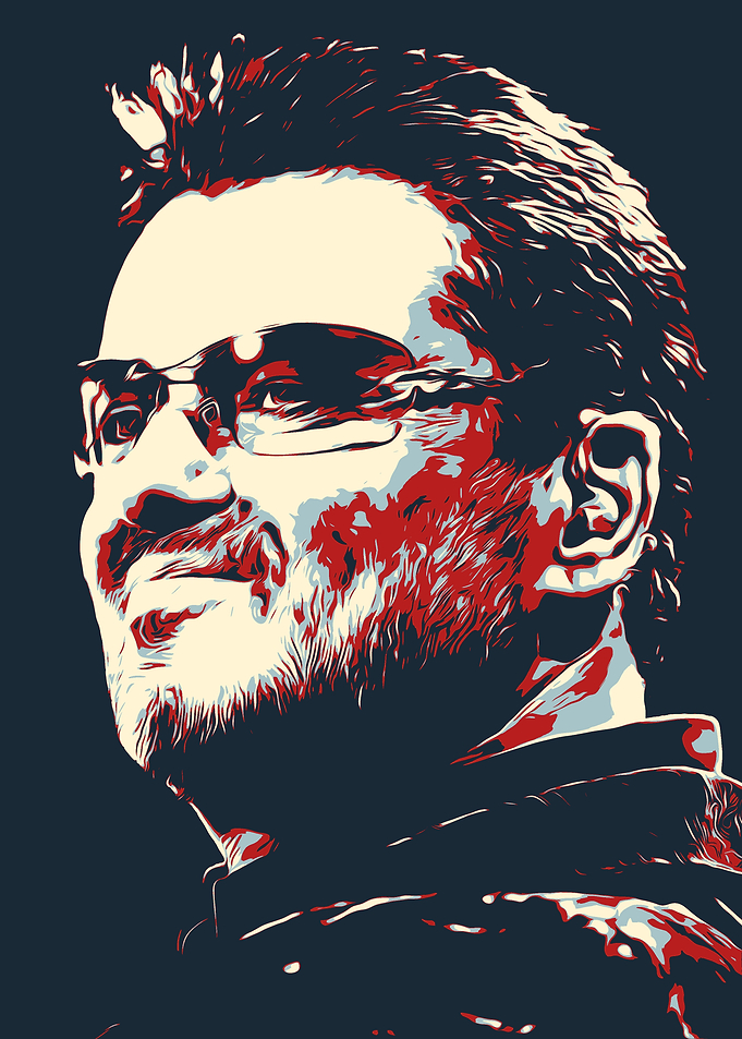 George Michael Pop Art Portrait