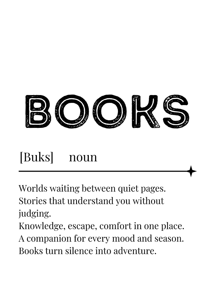 Definition of Books