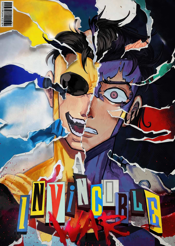Invincible War Comic Cover