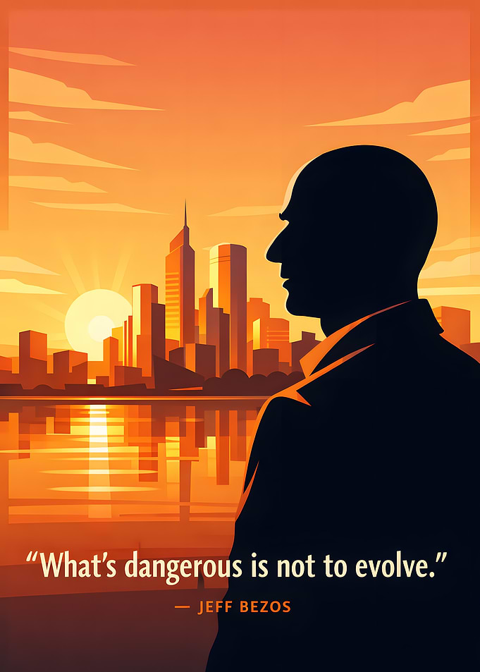 Jeff Bezos Quote on Evolution