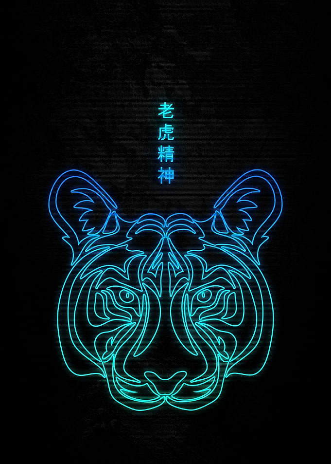 Neon Tiger Spirit