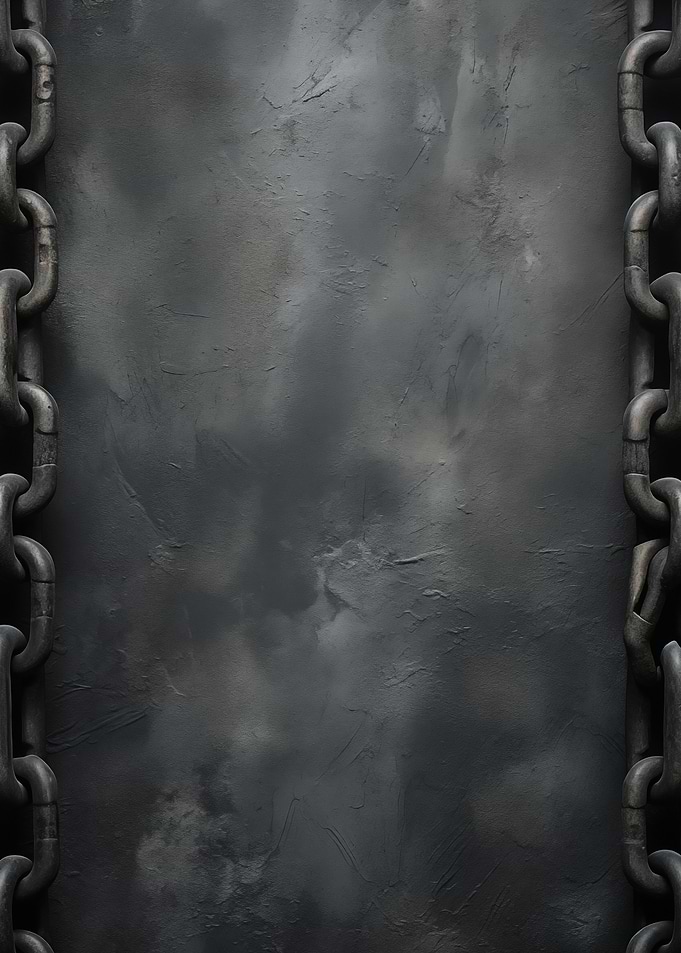 Dark Metal Chains Background