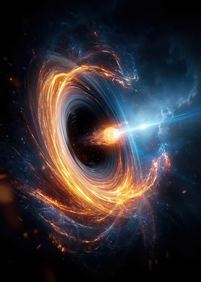 Black Hole with Accretion Disk and Jet