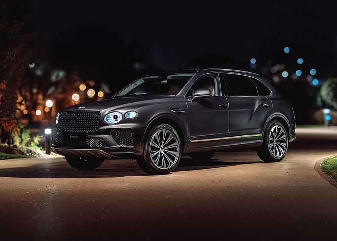 Bentley Bentayga at Night